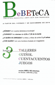 Cartel Bebeteca 2014